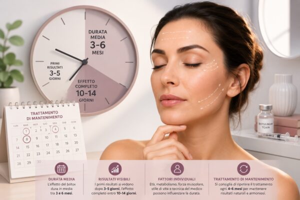 Quanto dura l’effetto del botox?